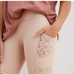 Aerie Move Lasercut High Waisted Bike Short